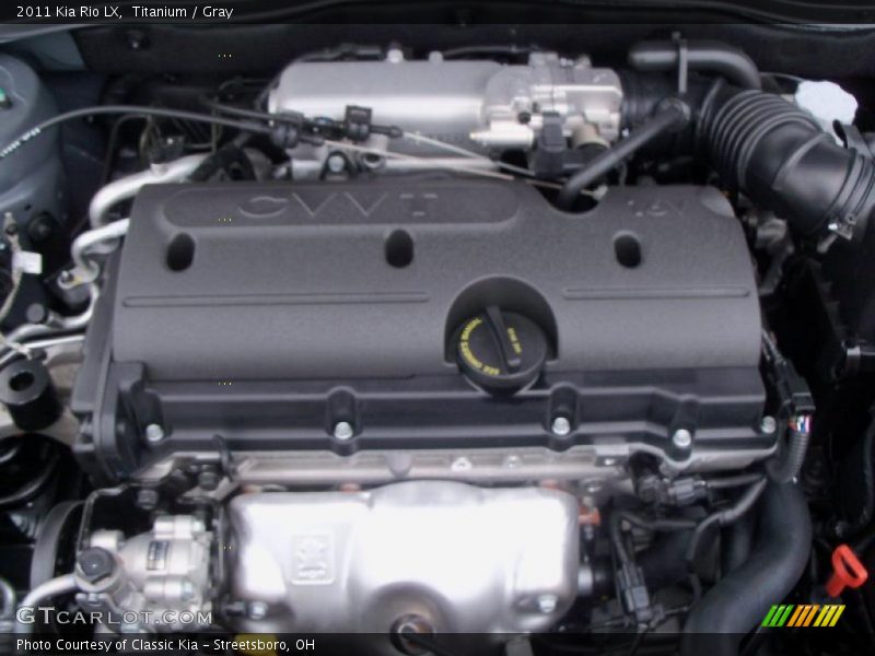 Titanium / Gray 2011 Kia Rio LX