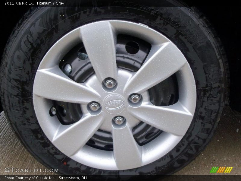 Titanium / Gray 2011 Kia Rio LX