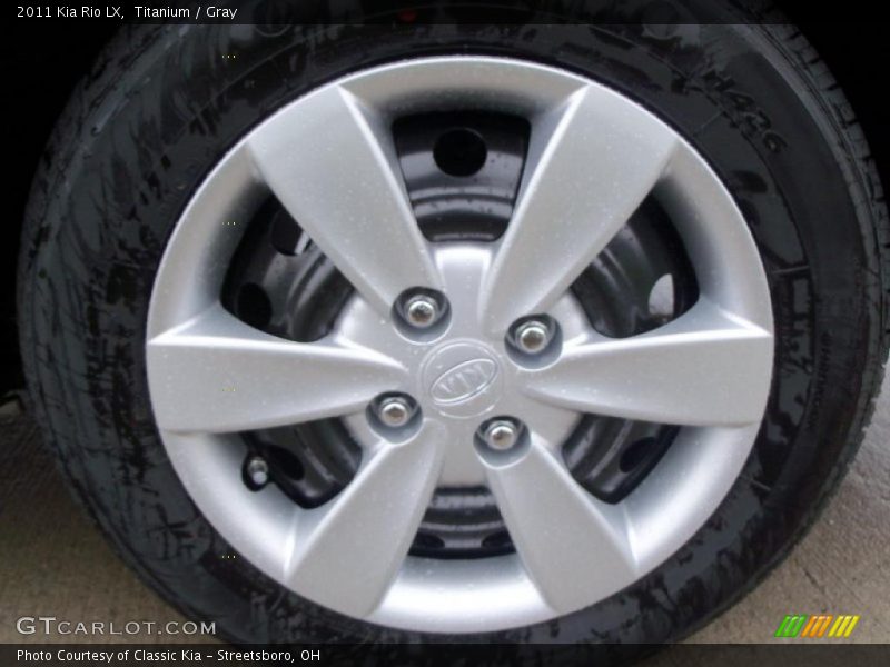 Titanium / Gray 2011 Kia Rio LX
