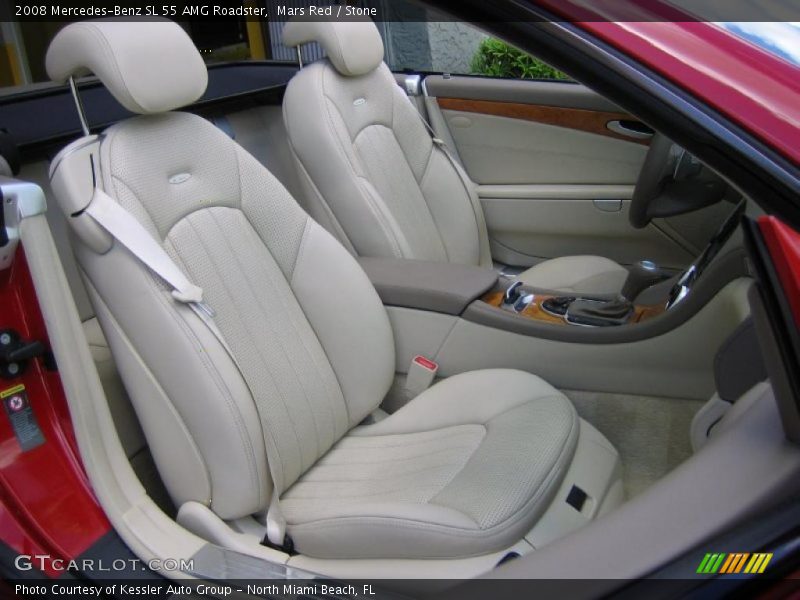  2008 SL 55 AMG Roadster Stone Interior