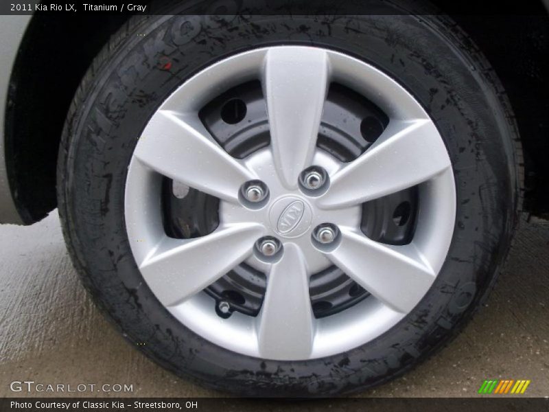 Titanium / Gray 2011 Kia Rio LX