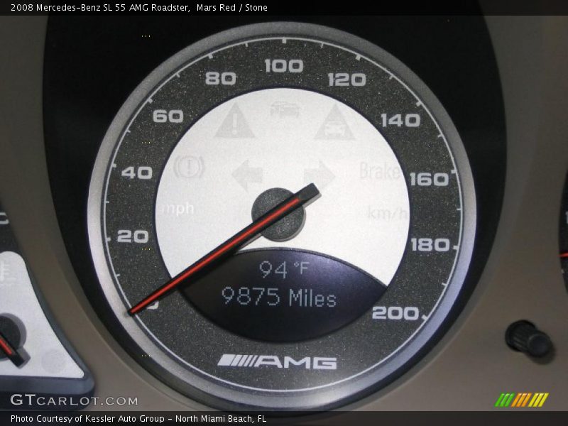  2008 SL 55 AMG Roadster 55 AMG Roadster Gauges