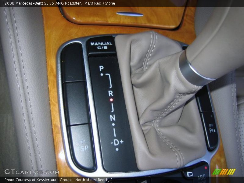  2008 SL 55 AMG Roadster 5 Speed Automatic Shifter