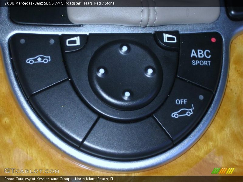 Controls of 2008 SL 55 AMG Roadster