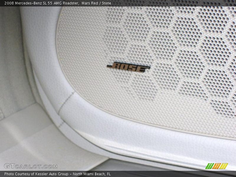 Mars Red / Stone 2008 Mercedes-Benz SL 55 AMG Roadster