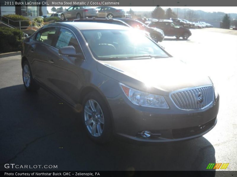 Mocha Steel Metallic / Cocoa/Cashmere 2011 Buick LaCrosse CXL