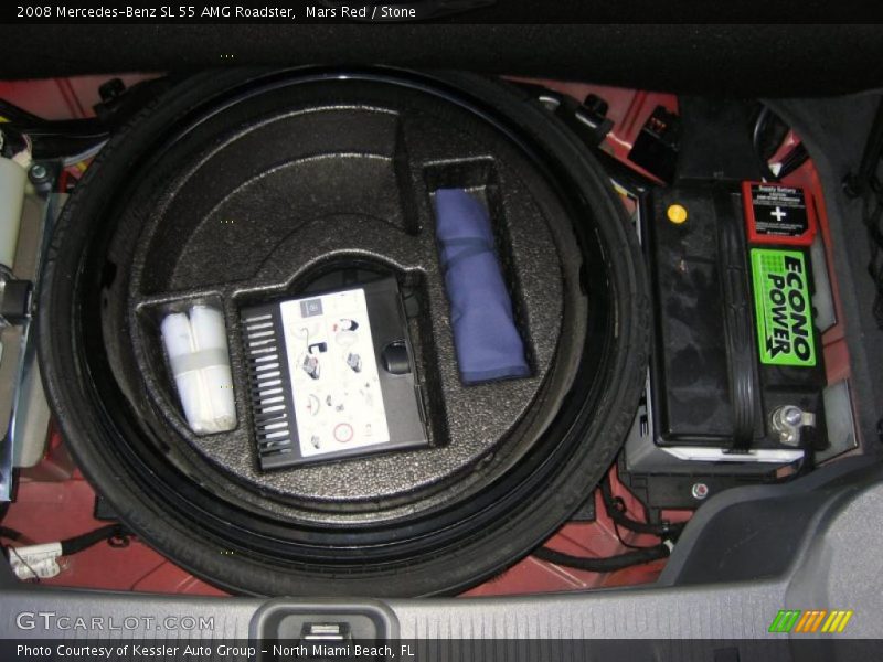  2008 SL 55 AMG Roadster Trunk