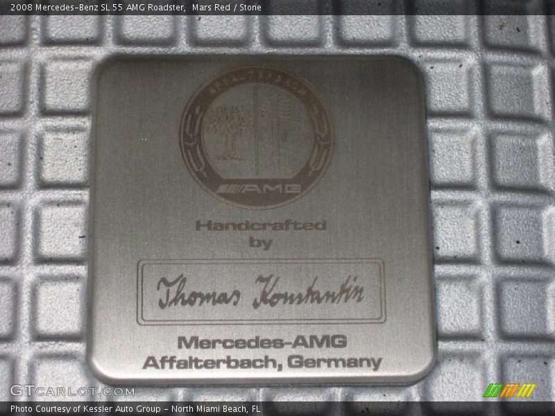  2008 SL 55 AMG Roadster Logo