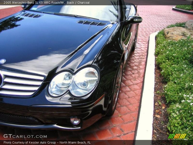 Black / Charcoal 2005 Mercedes-Benz SL 65 AMG Roadster