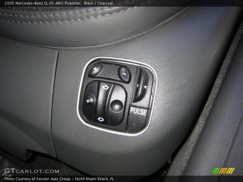 Controls of 2005 SL 65 AMG Roadster