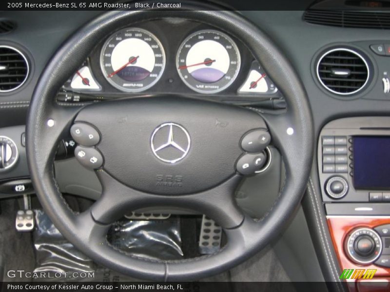  2005 SL 65 AMG Roadster Steering Wheel