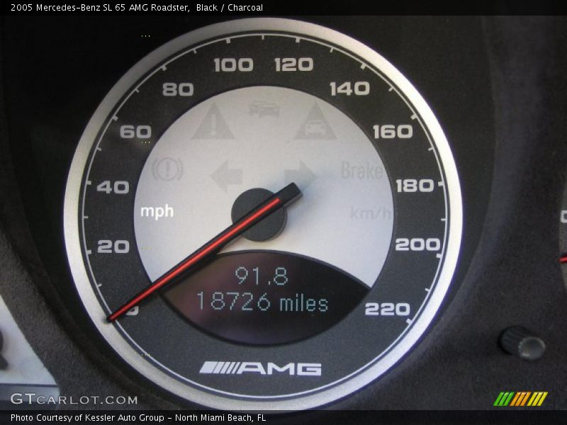  2005 SL 65 AMG Roadster 65 AMG Roadster Gauges