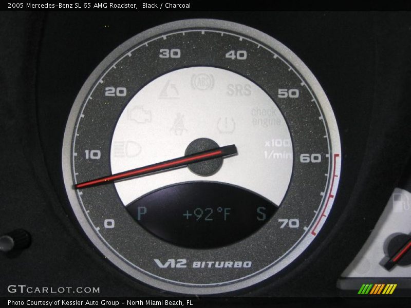  2005 SL 65 AMG Roadster 65 AMG Roadster Gauges