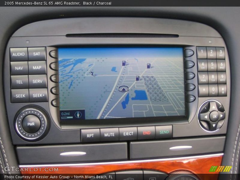 Navigation of 2005 SL 65 AMG Roadster