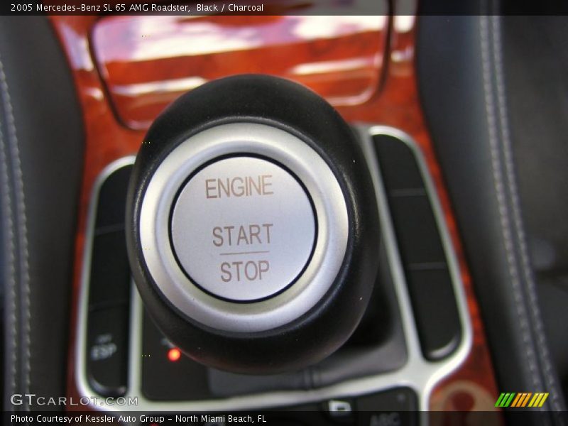 Controls of 2005 SL 65 AMG Roadster