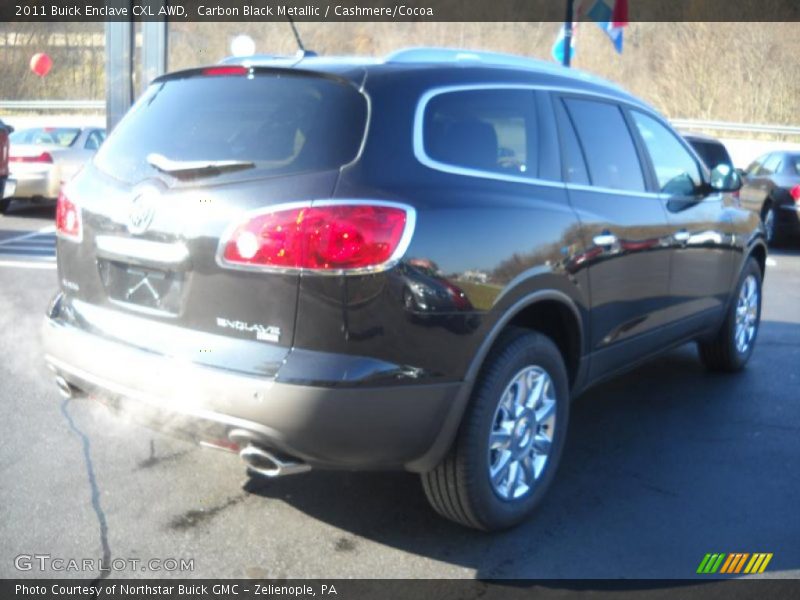 Carbon Black Metallic / Cashmere/Cocoa 2011 Buick Enclave CXL AWD