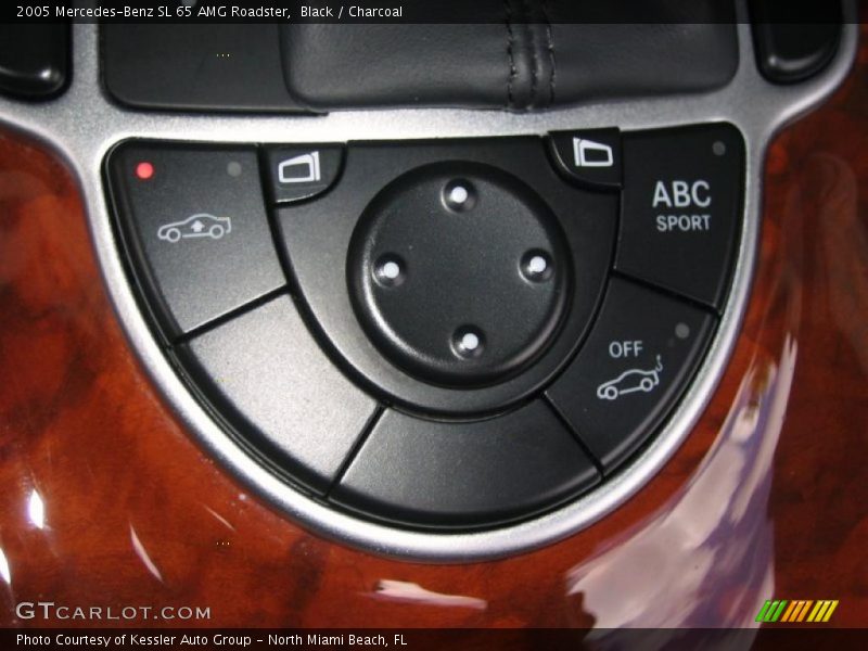Controls of 2005 SL 65 AMG Roadster