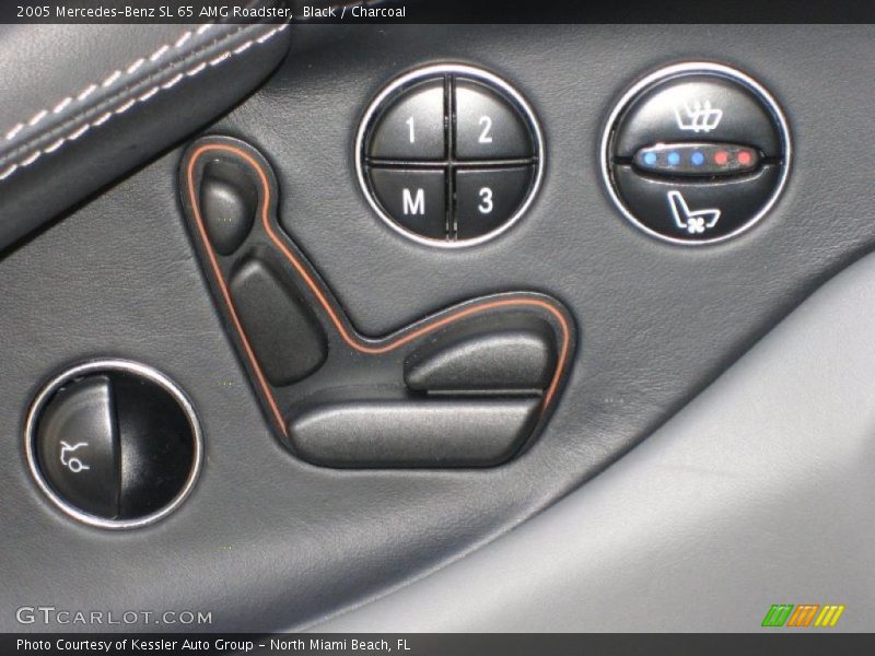 Controls of 2005 SL 65 AMG Roadster