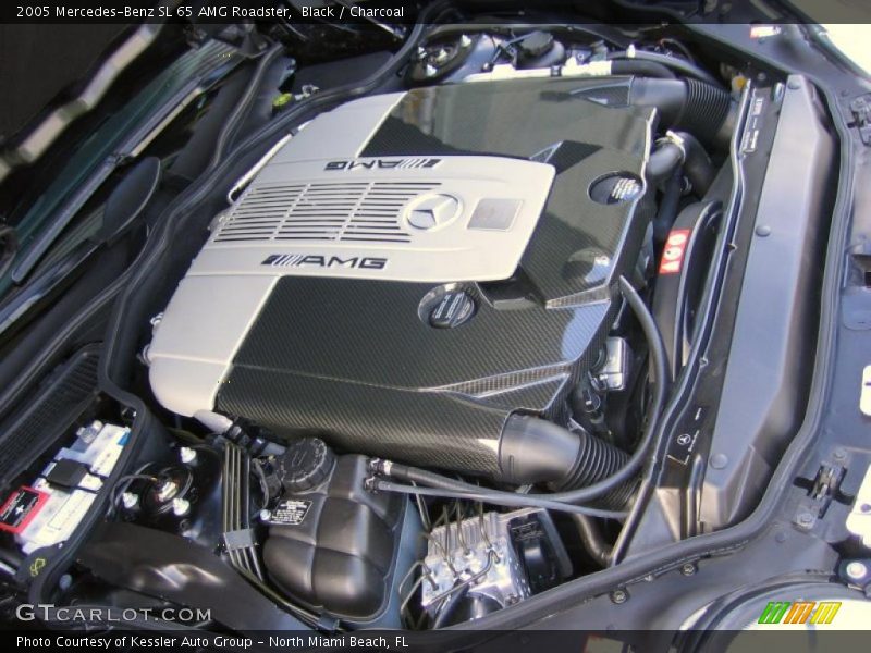  2005 SL 65 AMG Roadster Engine - 6.0 Liter AMG Twin-Turbocharged SOHC 36-Valve V12