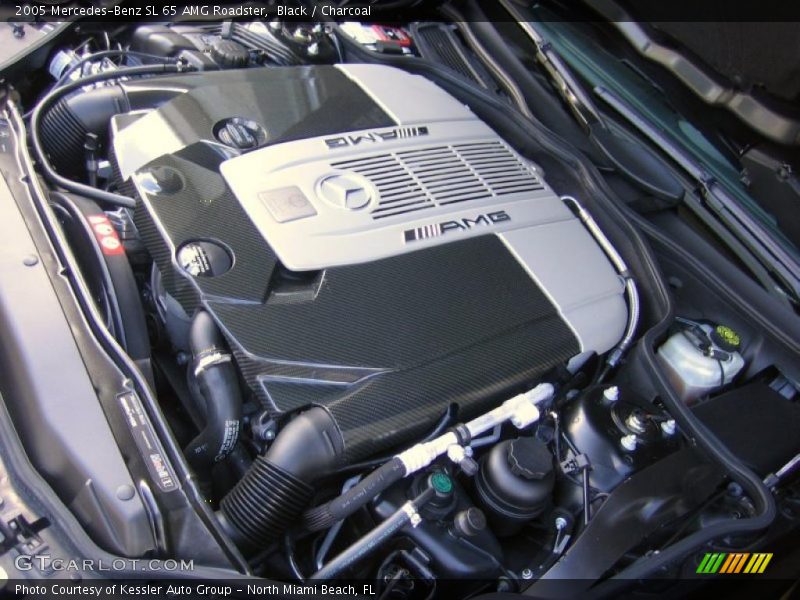  2005 SL 65 AMG Roadster Engine - 6.0 Liter AMG Twin-Turbocharged SOHC 36-Valve V12