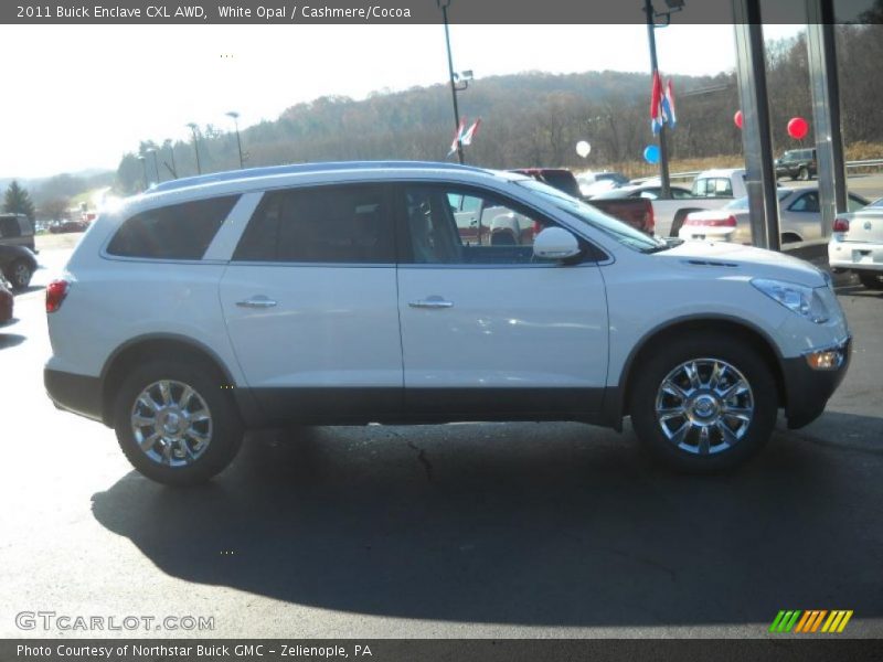 White Opal / Cashmere/Cocoa 2011 Buick Enclave CXL AWD