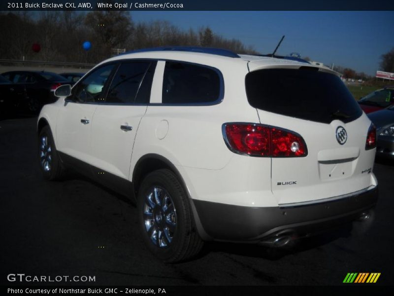 White Opal / Cashmere/Cocoa 2011 Buick Enclave CXL AWD