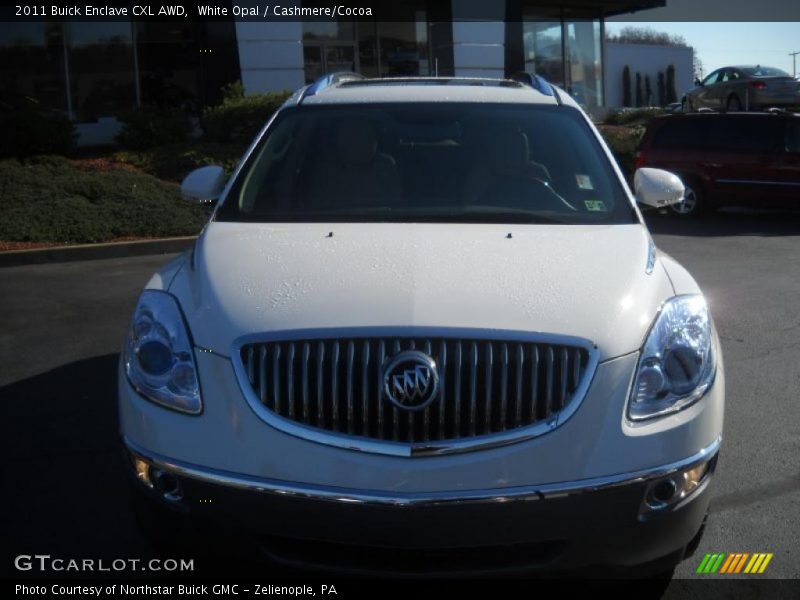 White Opal / Cashmere/Cocoa 2011 Buick Enclave CXL AWD