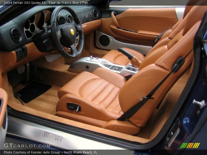 Tan Interior - 2004 360 Spider F1 