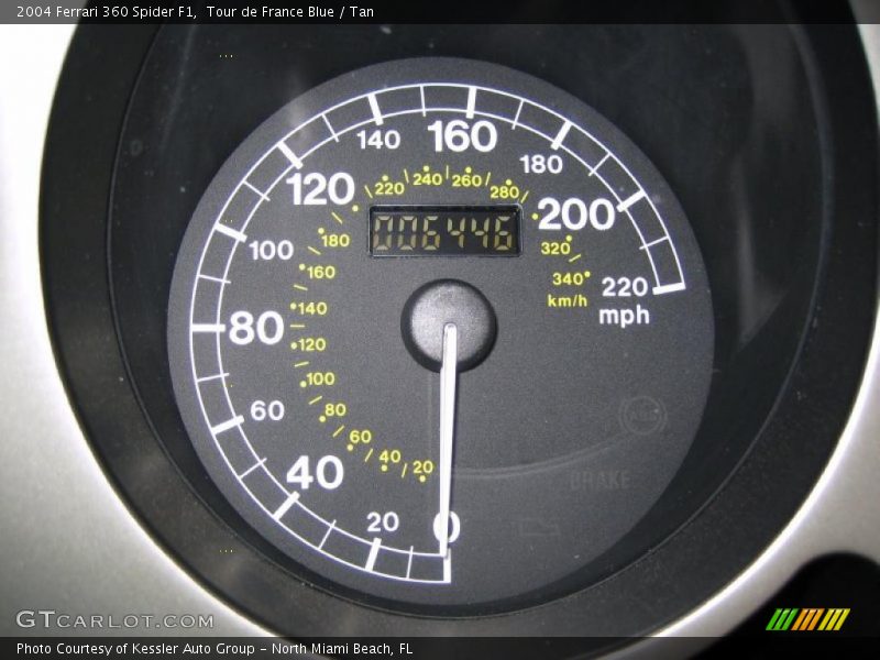  2004 360 Spider F1 Spider F1 Gauges