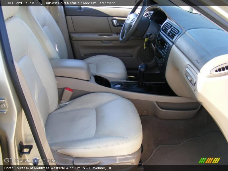  2001 Taurus SEL Medium Parchment Interior