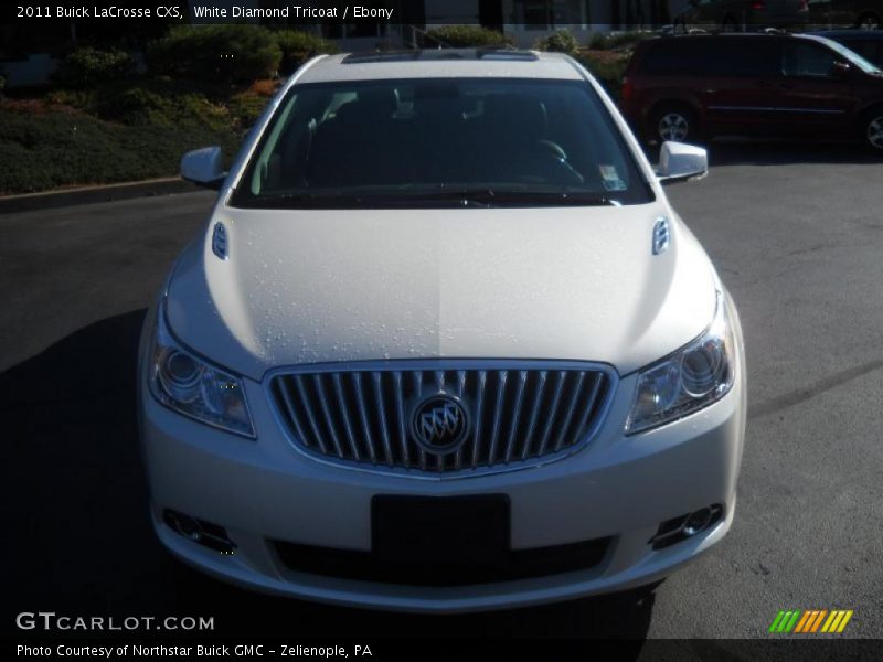 White Diamond Tricoat / Ebony 2011 Buick LaCrosse CXS