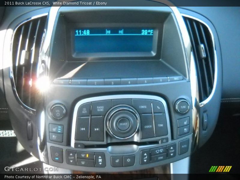 Controls of 2011 LaCrosse CXS