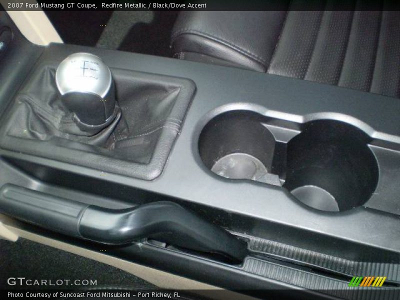 Redfire Metallic / Black/Dove Accent 2007 Ford Mustang GT Coupe