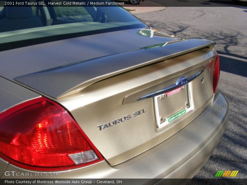 Harvest Gold Metallic / Medium Parchment 2001 Ford Taurus SEL