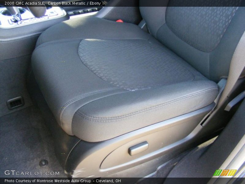 Carbon Black Metallic / Ebony 2008 GMC Acadia SLE