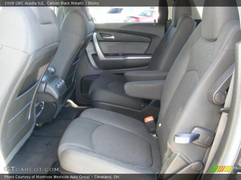 Carbon Black Metallic / Ebony 2008 GMC Acadia SLE