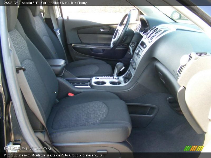 Carbon Black Metallic / Ebony 2008 GMC Acadia SLE