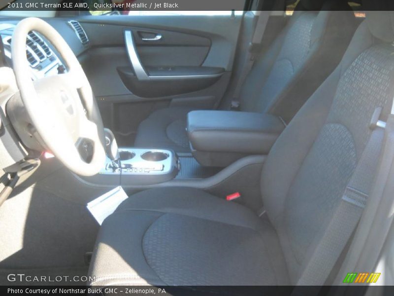 Quicksilver Metallic / Jet Black 2011 GMC Terrain SLE AWD