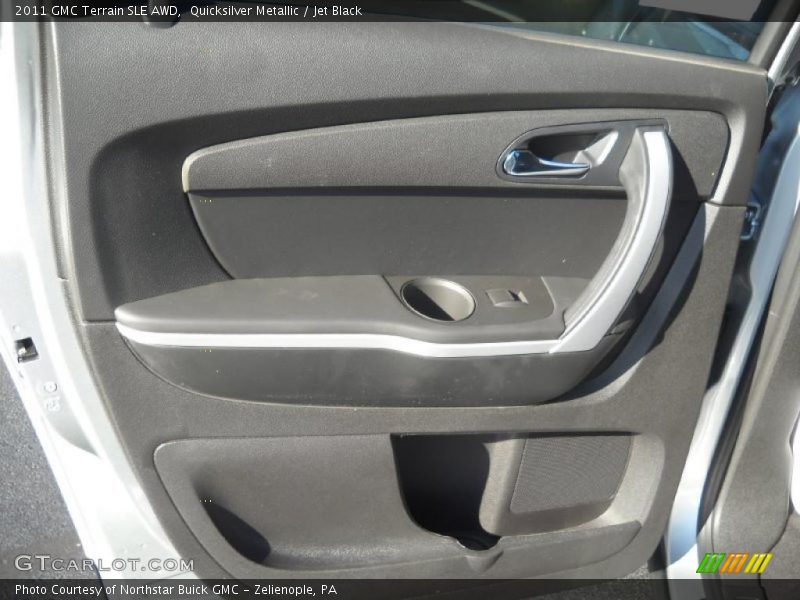 Quicksilver Metallic / Jet Black 2011 GMC Terrain SLE AWD