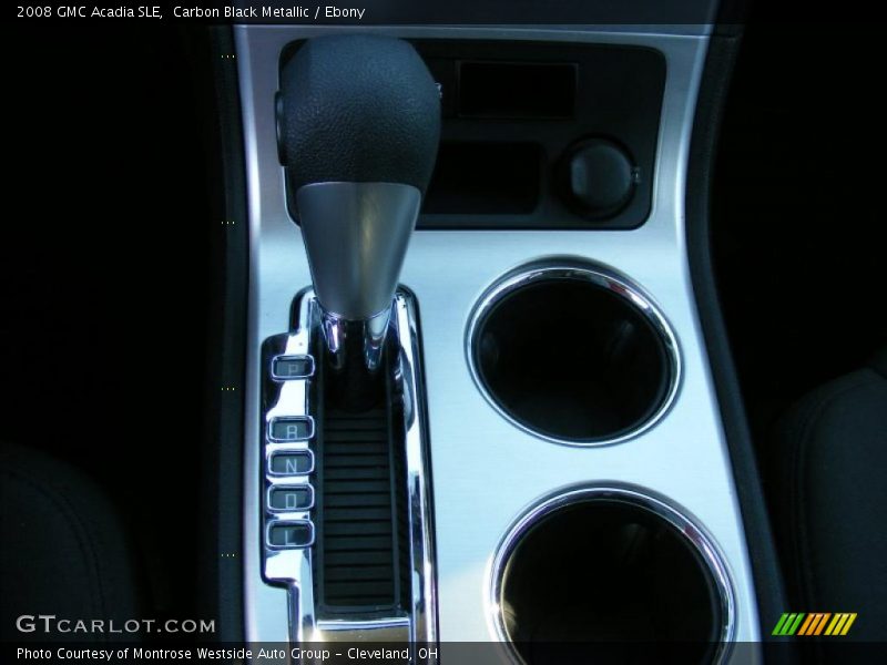 Carbon Black Metallic / Ebony 2008 GMC Acadia SLE