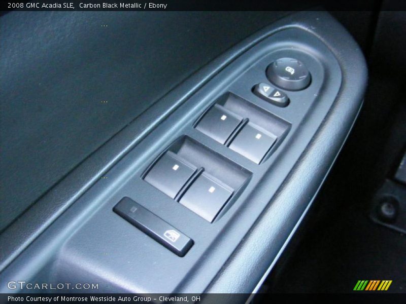 Carbon Black Metallic / Ebony 2008 GMC Acadia SLE
