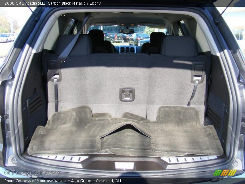 Carbon Black Metallic / Ebony 2008 GMC Acadia SLE