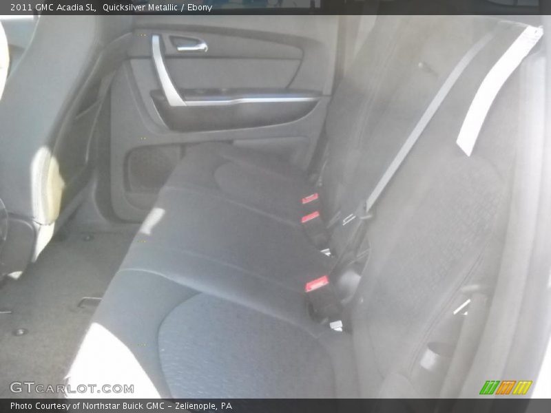Quicksilver Metallic / Ebony 2011 GMC Acadia SL