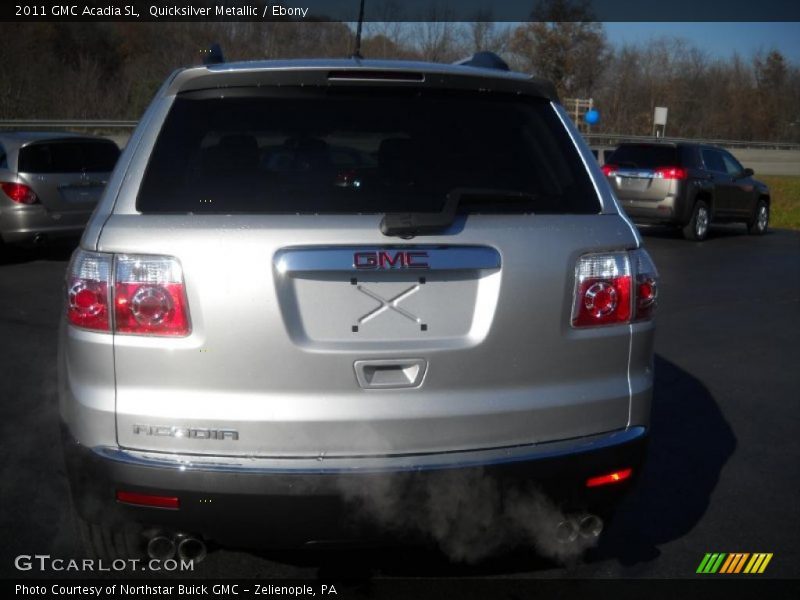 Quicksilver Metallic / Ebony 2011 GMC Acadia SL