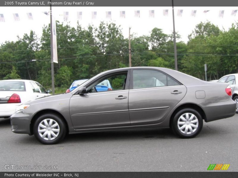 Phantom Gray Pearl / Gray 2005 Toyota Camry LE