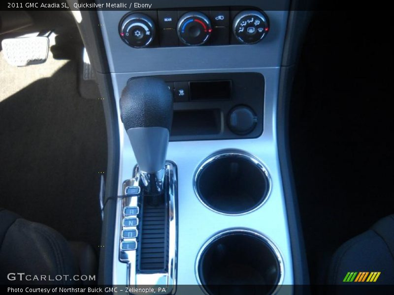 Quicksilver Metallic / Ebony 2011 GMC Acadia SL