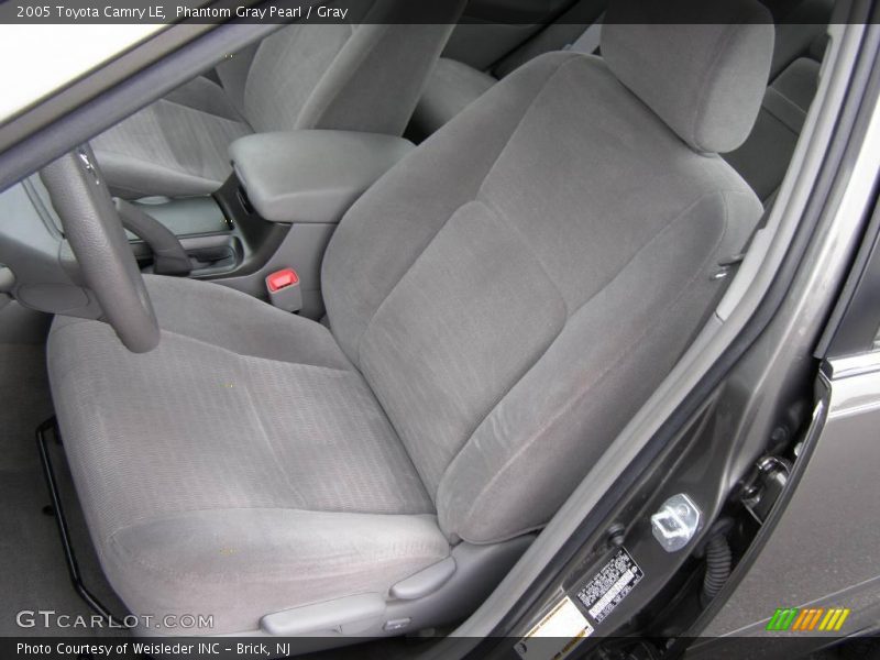 Phantom Gray Pearl / Gray 2005 Toyota Camry LE