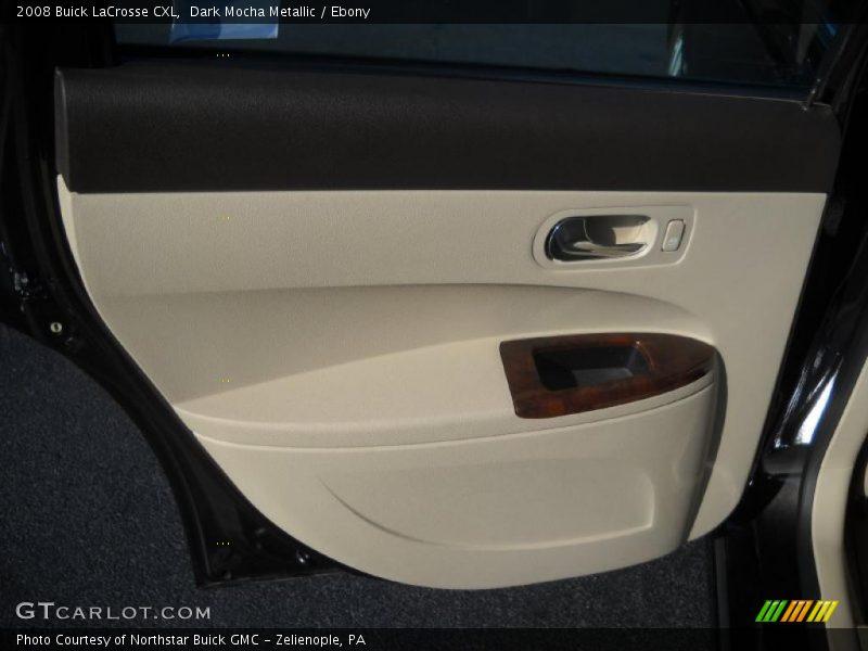 Dark Mocha Metallic / Ebony 2008 Buick LaCrosse CXL