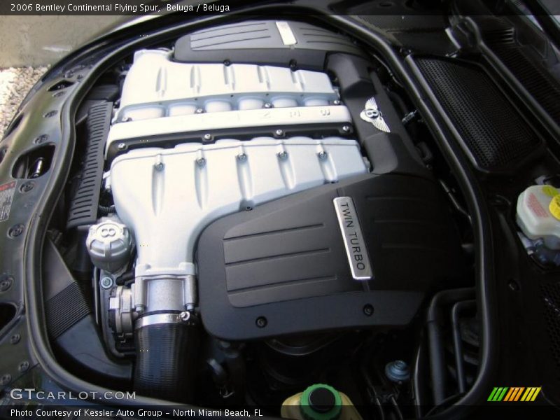  2006 Continental Flying Spur  Engine - 6.0L Twin-Turbocharged DOHC 48V VVT W12