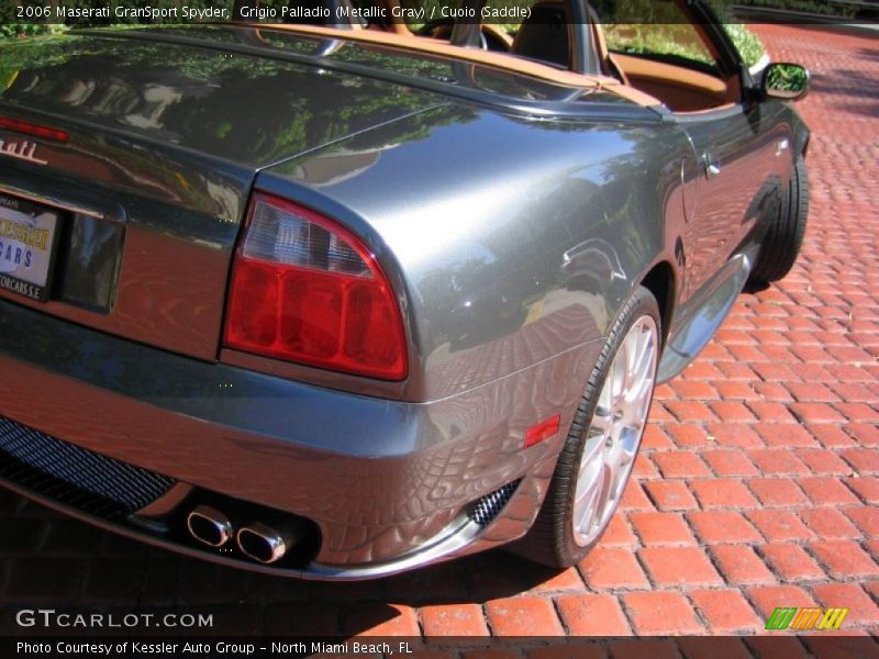 Grigio Palladio (Metallic Gray) / Cuoio (Saddle) 2006 Maserati GranSport Spyder